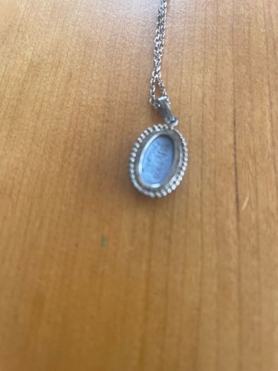 Wedgewood vintage Winged Fairy pendant & chain