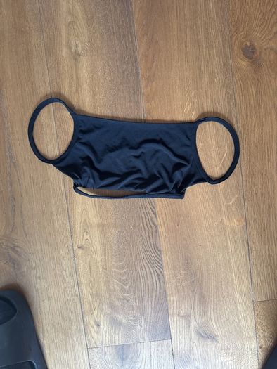 Black dress with low back size 8