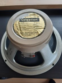 1975 Celestion G12H 8 Ohm