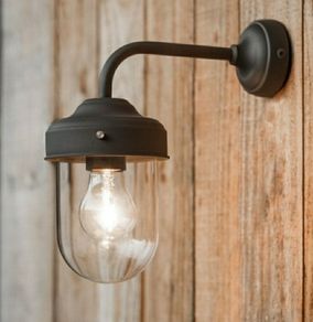 Pair of  Outdoor Lights Garden Trading Company Barn Lights