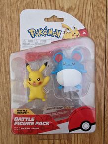 Pokemon Battle Figure Pack  Marill and Pikachu