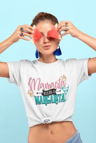Mamacita needs a margarita t-shirt cool funny mom t-shirt tee top shirt