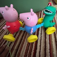 Peppa Pig walking push and pull toy