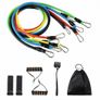 11Pcs Resistance Bands Set Pull Rope Gym Home Fitness Workout Crossfit Yoga Tube Image 3