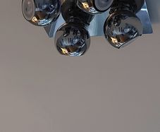 4 Light spotlight Ceiling Light. Bulbs included