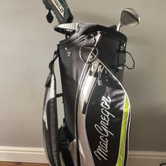 Clubs and bag