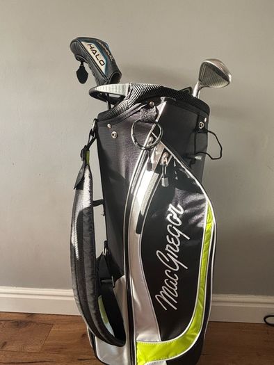 Clubs and bag