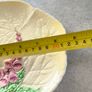 2 Different Itmes-1- Lovely Carlton Ware Foxglove Dish - Made In England - 8 1/2 Inchwide 25.00euro- 2-sylvac Pottery 29 Cm Long Yellow Leaf Plate No. 1904 8 Made In England 25.00 Euro. Image 2