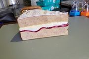 Slice of cake money box