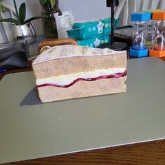 Slice of cake money box