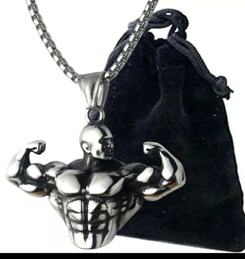 Body builder necklace