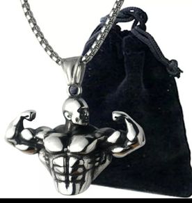 Body builder necklace