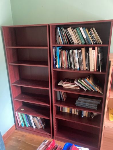 Bookcases x 2 - Bookshelves.