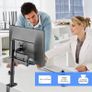 NEW SALE | Monitor Arm Desk Mount, Max. Load 10kg, Adjustable Mount with Tilt Swivel Rotation for 13-32 inch LCD LED Screens, 2 Mouting Options, Vesa 75x75/100x100mm Image 2