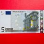European Union  GERMANY  (  X  ) 5 Euro. 2002. ( JCT ) plate Code  ROO6    Scarce ( Uncirculated ) Image 2