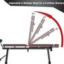 Adjustable Weight Bench, Foldable, Incline/Decline/Flat, Full Body Workout, Extended Head Design, 660 lbs/300 kgs Capacity Image 3