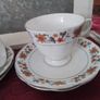 Three Large China Teacups & Saucers Image 3