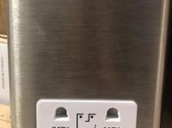 main image for ad Brushed Steel Shaving Socket