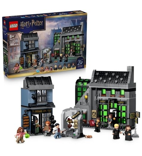 LEGO Harry Potter 76471 Knockturn Alley Wizarding Shops