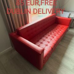 Leather couch