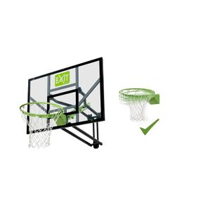 EXIT Galaxy wall-mounted basketball backboard with dunk hoop