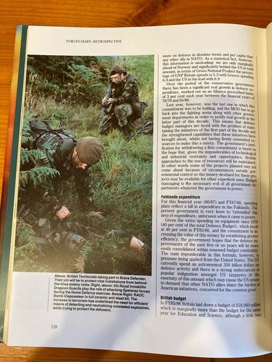War  book: 'Forces '87'