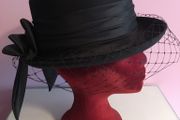 Vintage KANGOL Riding Dressage style HAT with veil