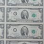 uncut sheet usa 2 dollar Image 5
