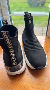 KG Kurt Geiger Black Sock Trainers Size EU 44 / UK 10