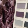 Beautiful Very Heavy Silk and Velvet Curtains 128"w x 82"d Image 4