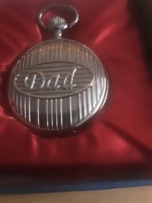 Pocket Watch with DAD Design .. FINAL Price Drop
