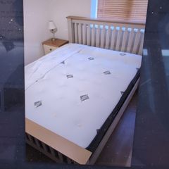 Bed Frame and Mattress