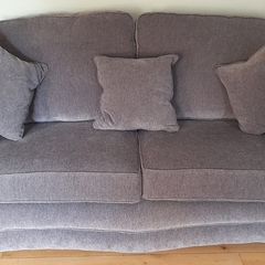 Grey Sofa + 2 one seaters