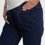 Maternity Over The Bump Straight Leg Jeans Colour: dark indigo, Size: 14 Brand new Image 2