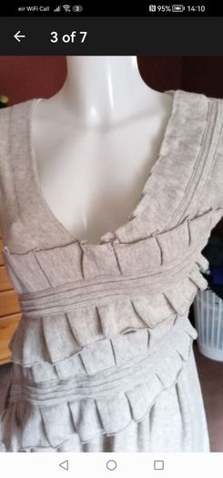 beautiful new designer knitted dress