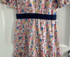 Boden light pink floral dress