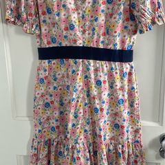 Boden light pink floral dress