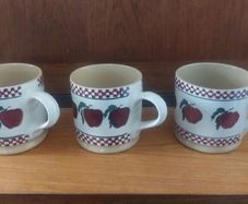 Nicholas Mosse Apple Pattern Large Mugs, Priced Individually, Three Available