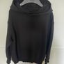 Black hoodie 9/10 years old Image 2