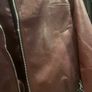Brand New Burgundy Leather Jacket Size M Image 10