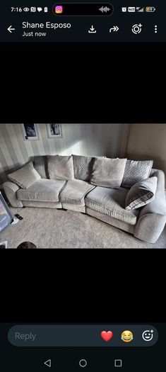 Grey Sofa Couch