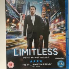 Limitless [2011] Bradley Cooper, Abbie Cornish & Robert De Niro [Blu-ray Movie]