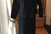 Vintage Alexon Black Double-breasted Suit -Size 10