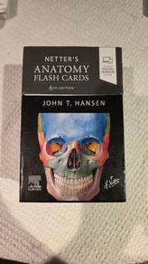 Netters Anatomy Flash Cards, 6th Edition, Boxed