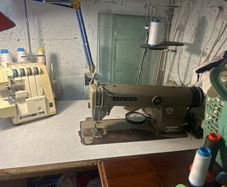 industrial sewing machine and overlocker