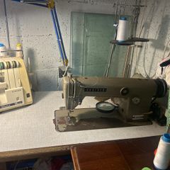 industrial sewing machine and overlocker