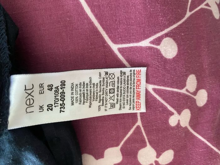 ladies cotton blouse next size 20
