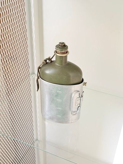 Vintage 1950s Swiss Army Military Issued Canteen set Collectable Militaria