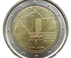 Italy 2 Euro Commemorative Coin 2024 - Financial Police. Uncirculated