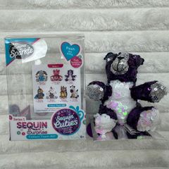 Shimmer 'n Sparkle Magic Sequin Cuties Sequin Surprise Series 1 Posh the Kitty Glue on his nose damaged box please see pictures